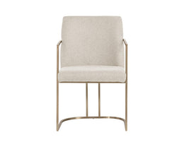 Rayla Dining Armchair - Belfast Oatmeal