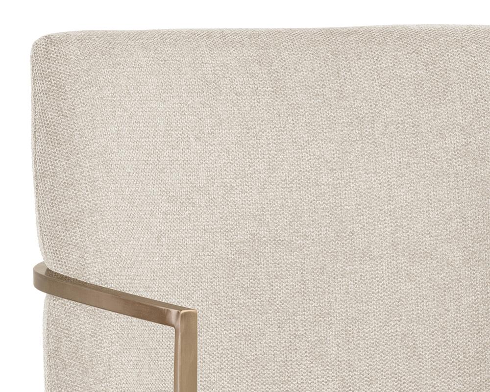 Rayla Dining Armchair - Belfast Oatmeal