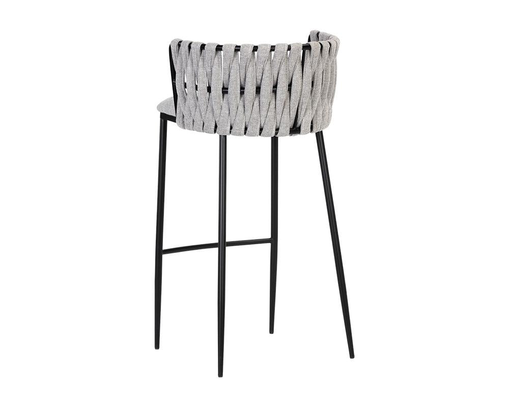 Sarai Barstool - Belfast Heather Grey