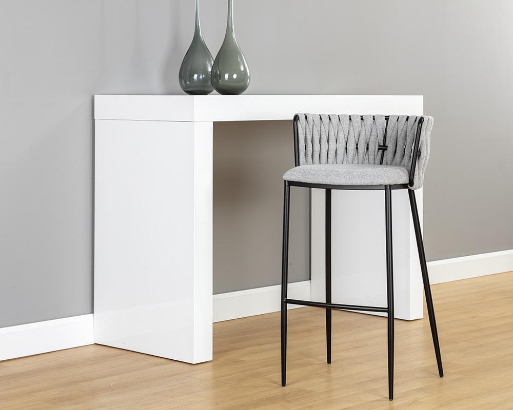 Sarai Barstool - Belfast Heather Grey