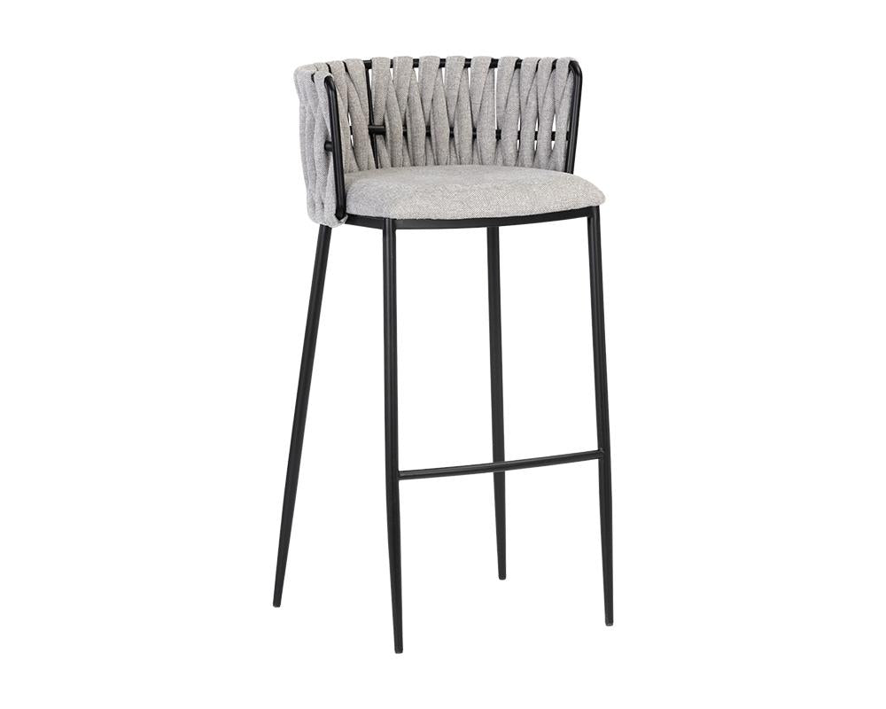 Sarai Barstool - Belfast Heather Grey