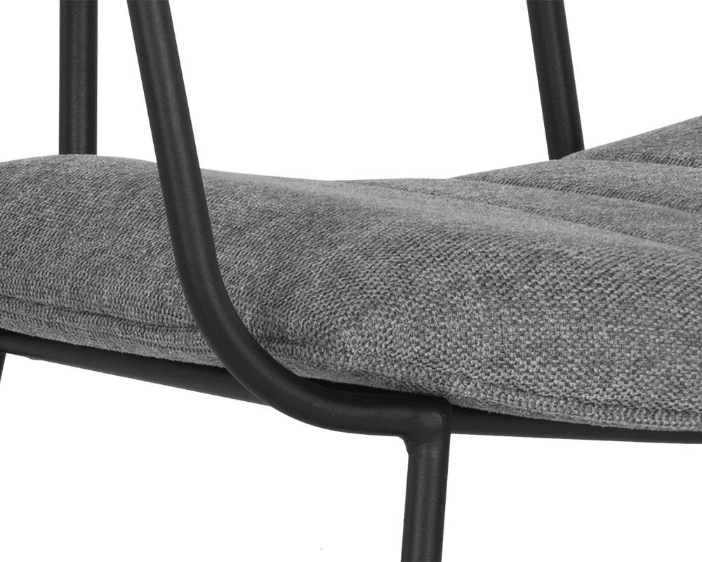 Buca Lounge Chair - Belfast Koala Grey