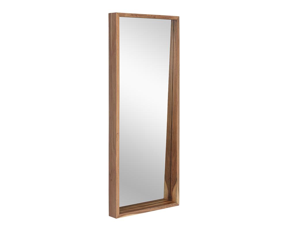 Fresno Floor Mirror - Narrow - Natural