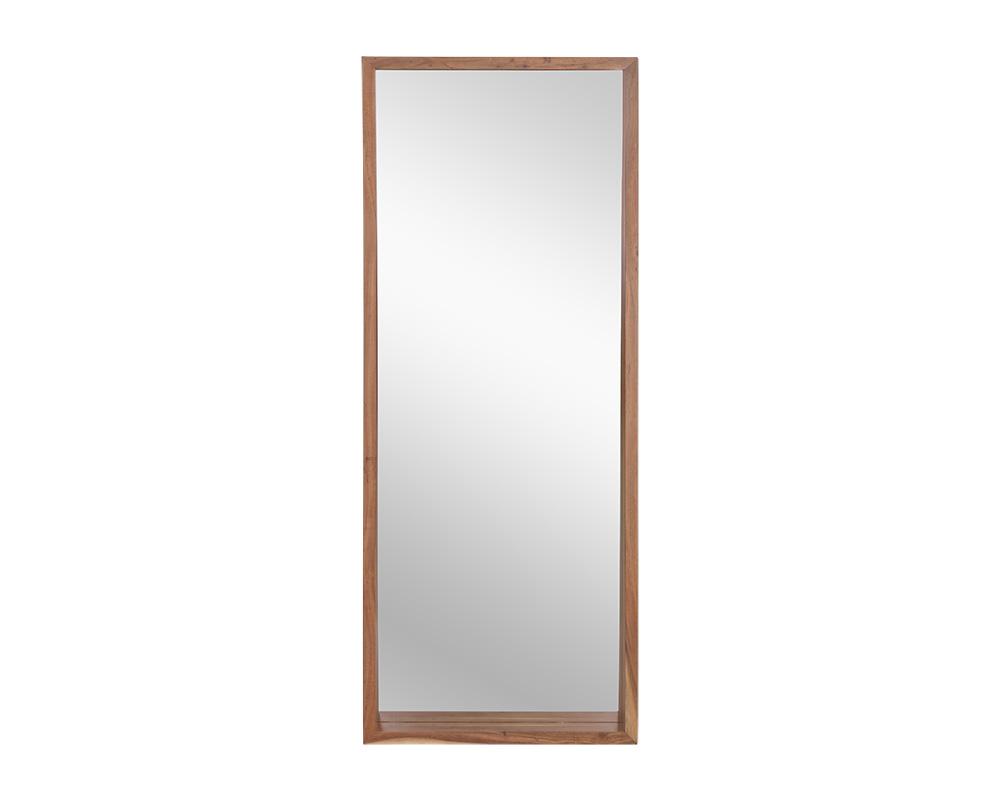 Fresno Floor Mirror - Narrow - Natural