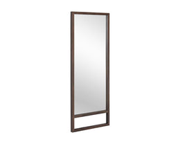 Bridgeport Floor Mirror - Dark Brown