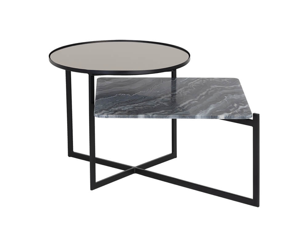 Rivas Coffee Table - Grey Marble