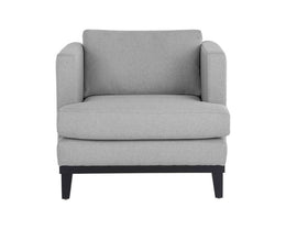 Kaius Armchair - Limelight Silver