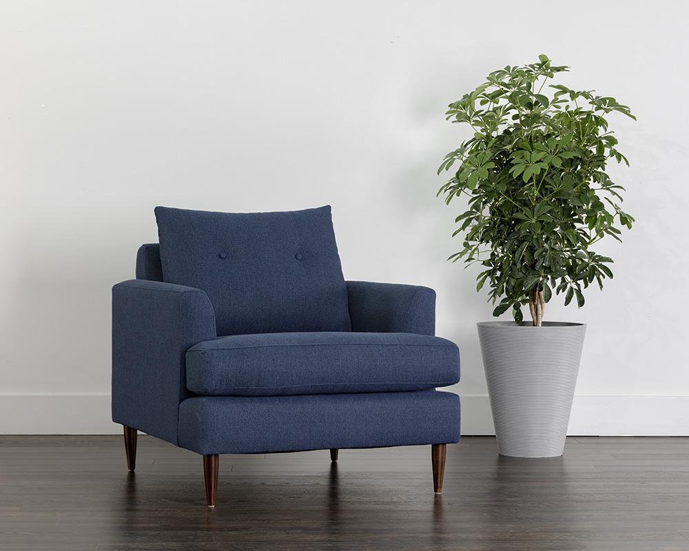 Laurel Armchair - Liv Indigo