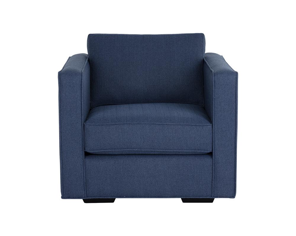 Adrian Armchair - Liv Indigo