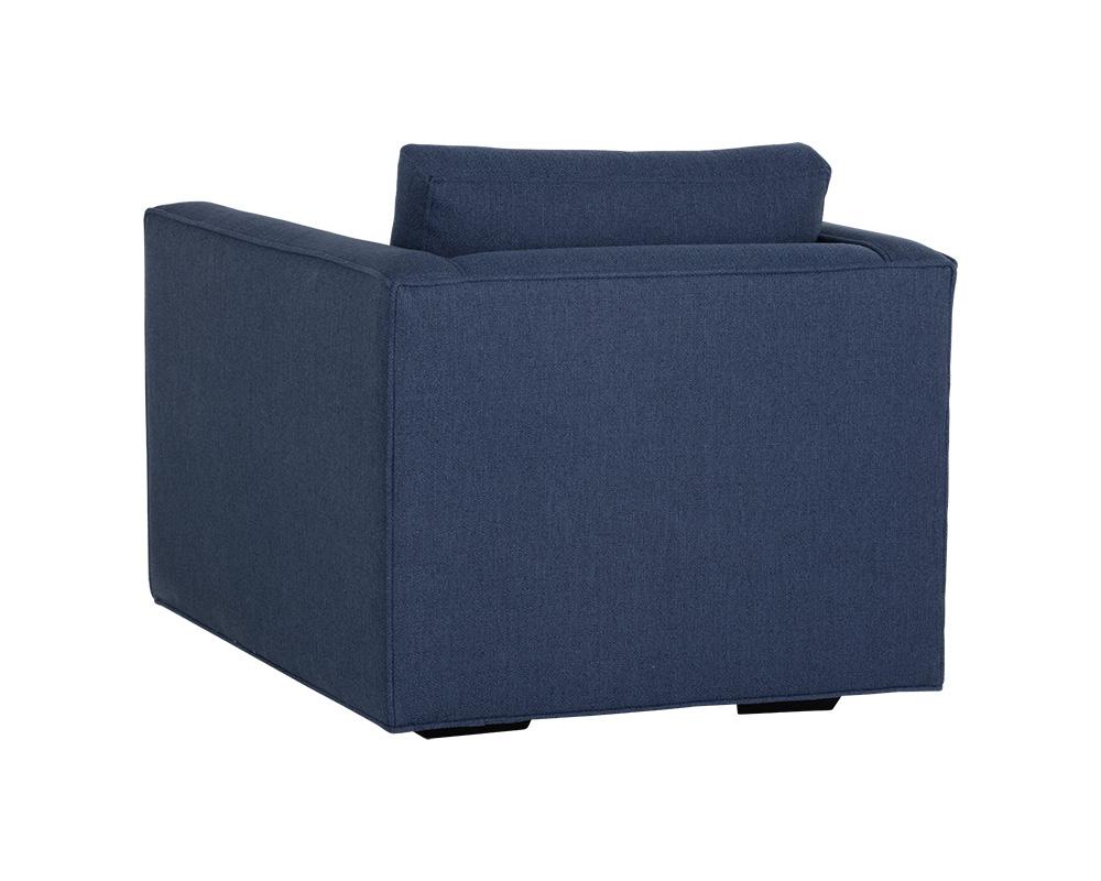 Adrian Armchair - Liv Indigo