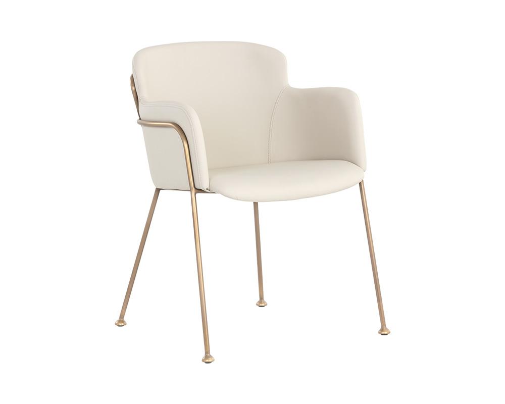 Odesa Dining Armchair - Dillon Cream