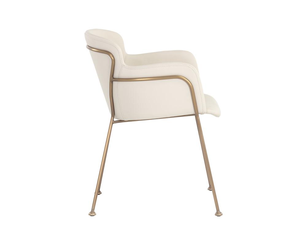 Odesa Dining Armchair - Dillon Cream