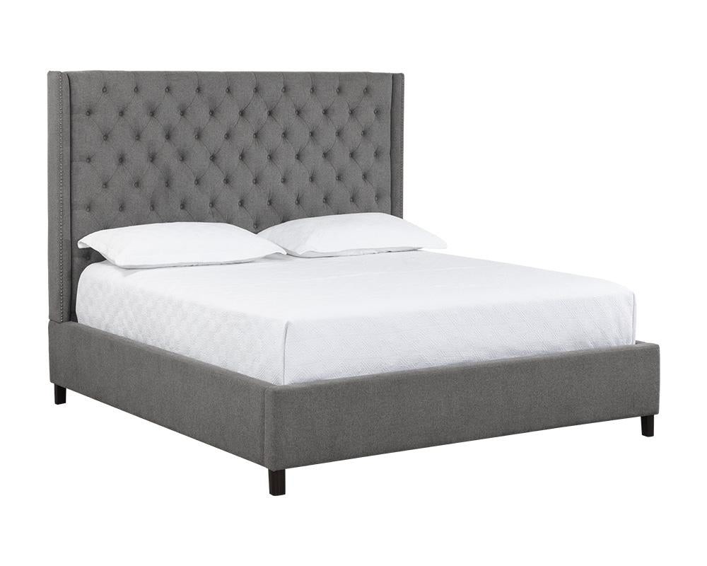 Devon Bed - King - Belfast Koala Grey