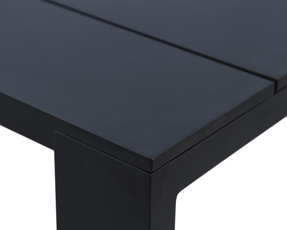 Lucerne Dining Table - Black - Sterling Black - 70"
