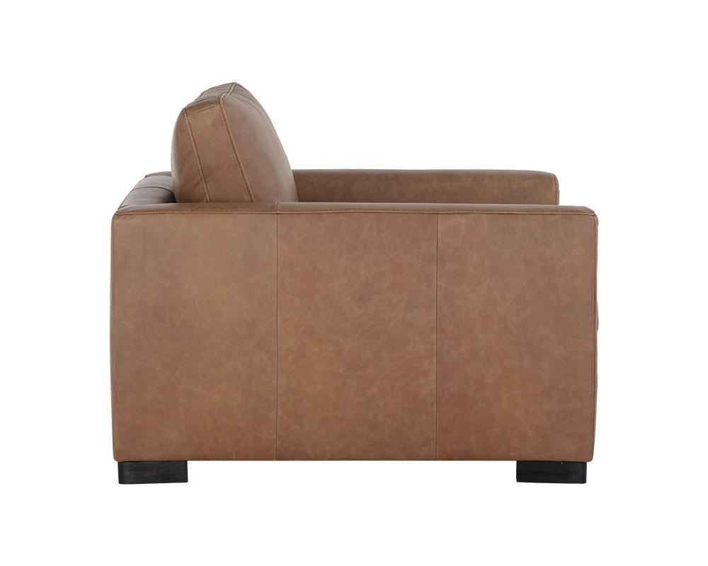 Baylor Armchair - Marseille Camel Leather