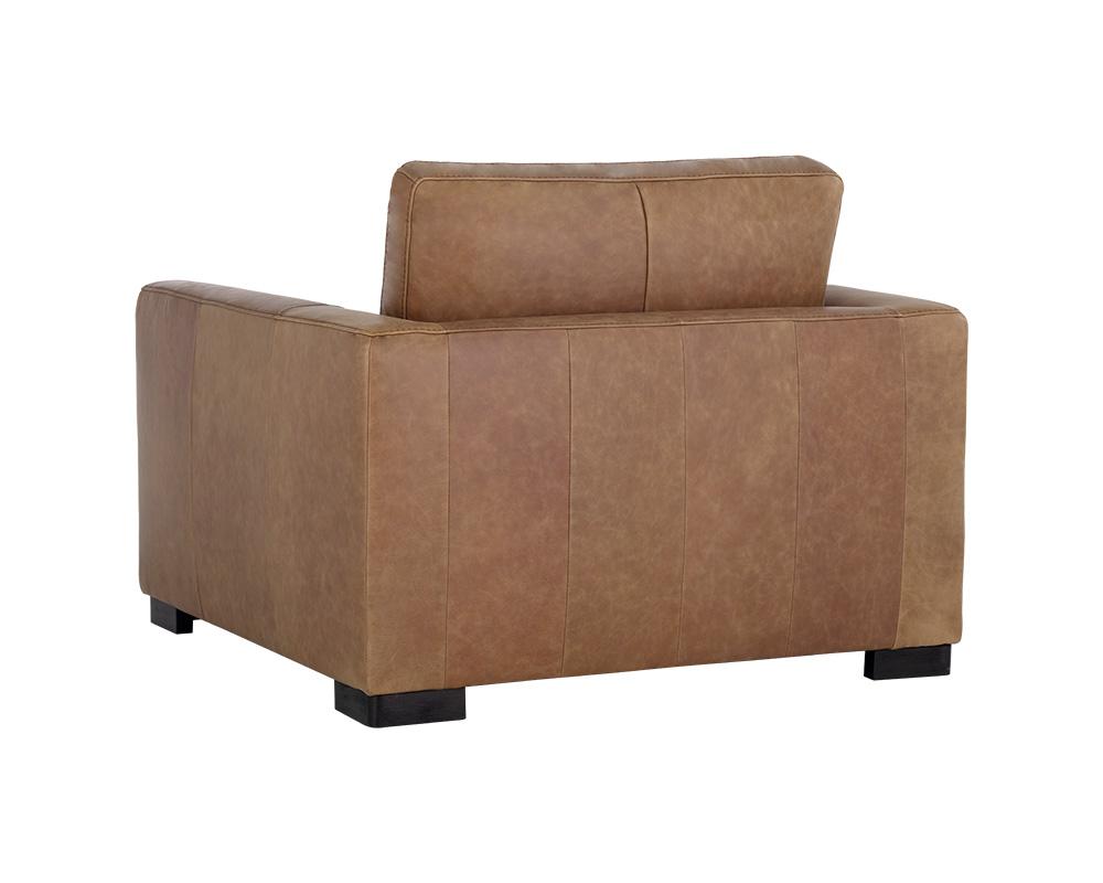 Baylor Armchair - Marseille Camel Leather