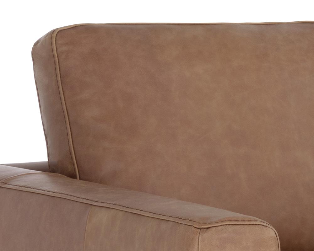 Baylor Armchair - Marseille Camel Leather