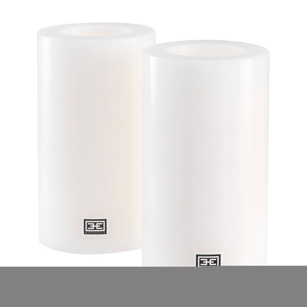 Artificial Candle 3.94" Diameter X 7.09" H Set of 2