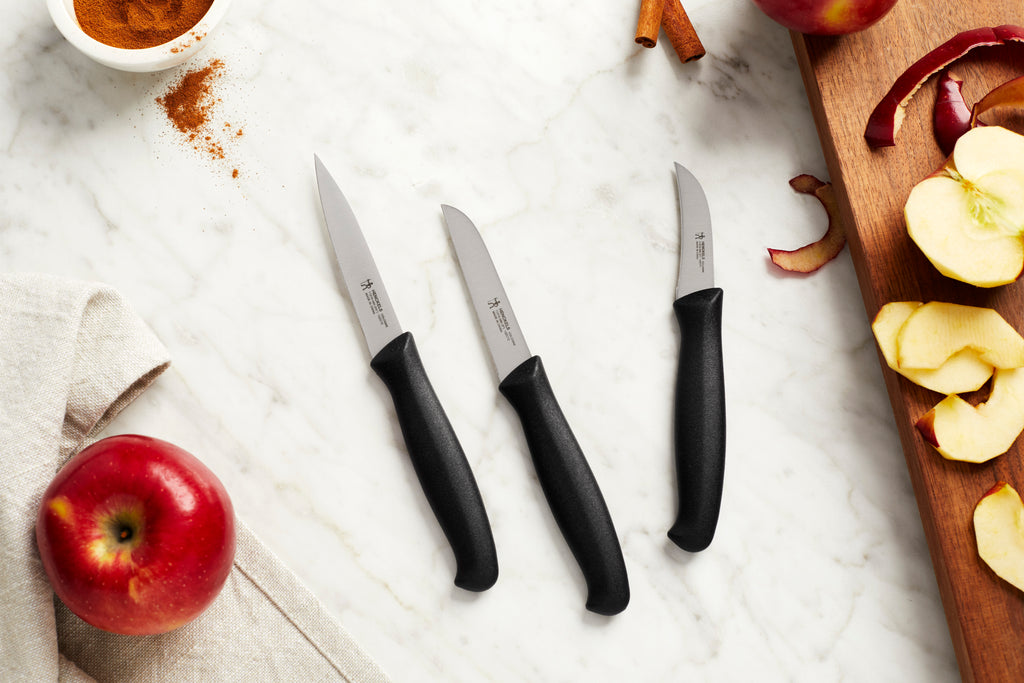 3-Piece Paring Knife Set - Black Paring Knives