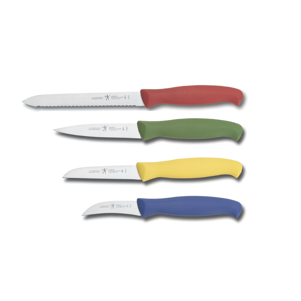 4-Piece Paring Knife Set - Multi-Colored Paring Knives