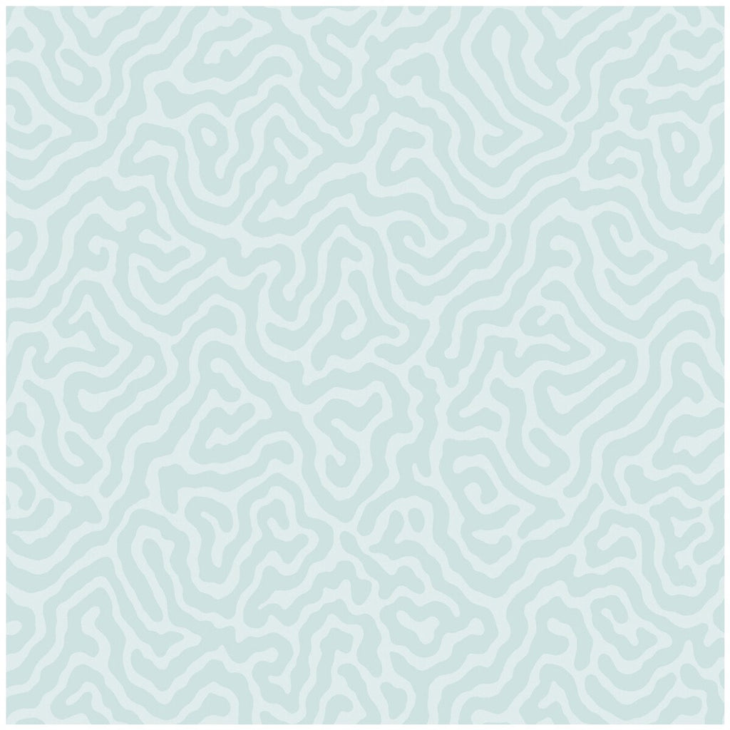 Coral - Print Room Blue