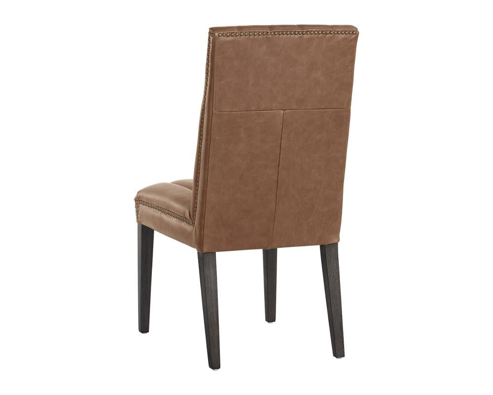 Heath Dining Chair - Marseille Camel Leather