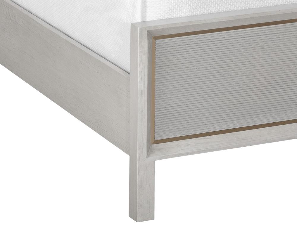 Cordoba Bed - King - Pearl River Grey