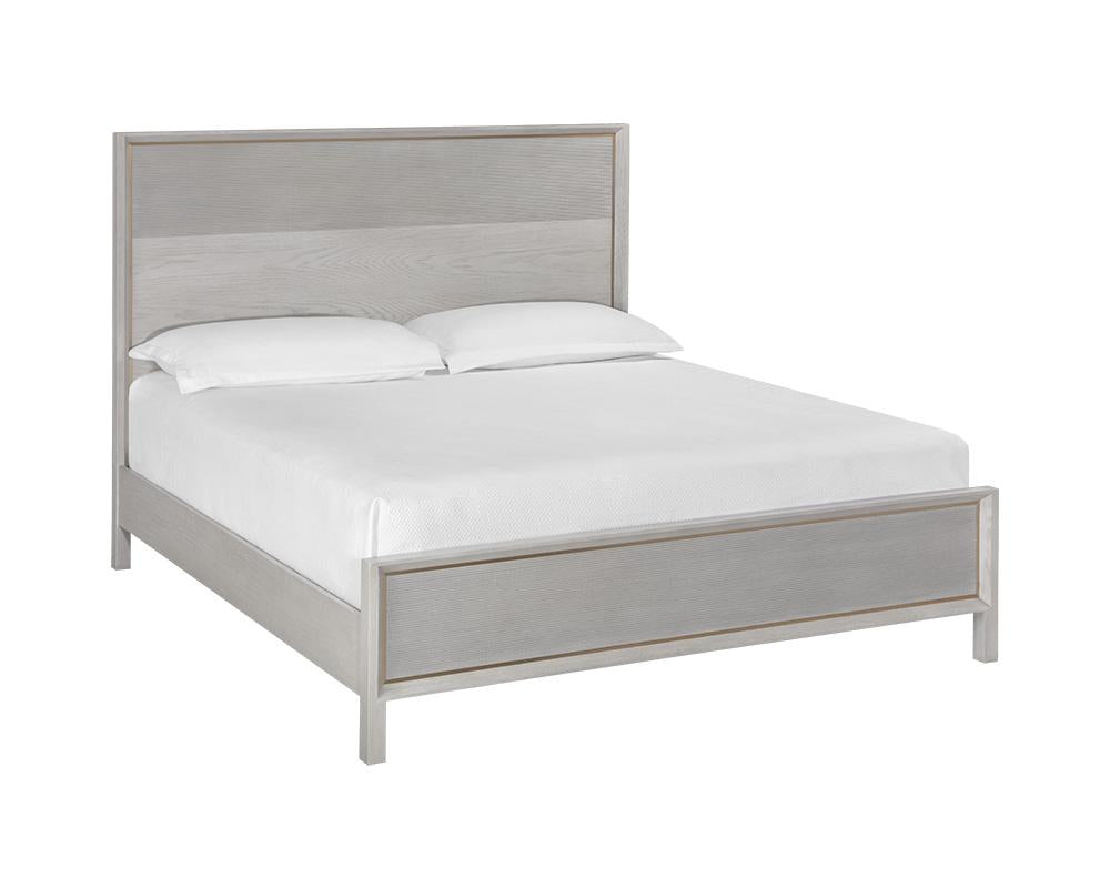 Cordoba Bed - King - Pearl River Grey