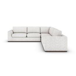 Colt 3 Piece Sectional, No Ottoman-Merino Cotton