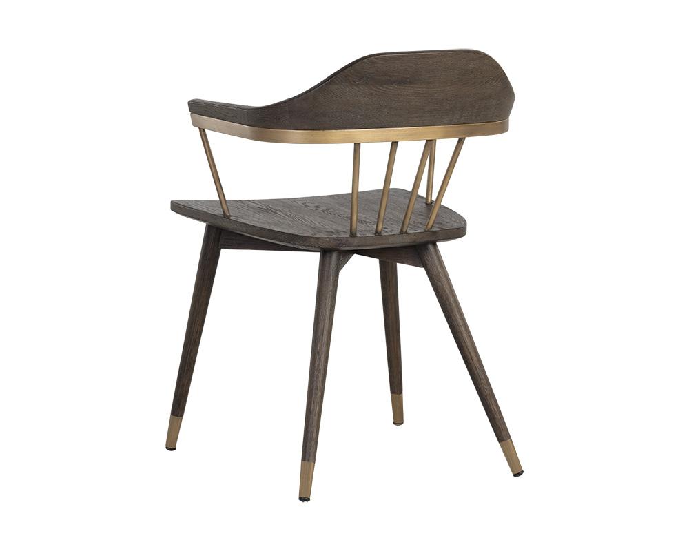 Demi Dining Chair - Dark Brown