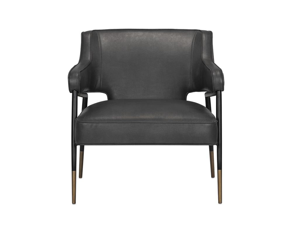 Derome Lounge Chair - Bravo Portabella