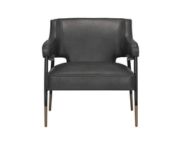 Derome Lounge Chair - Bravo Portabella