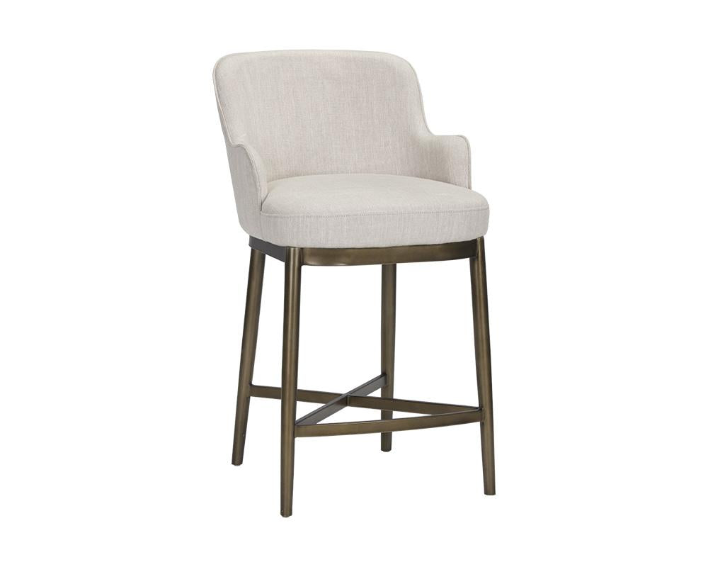 Franklin Counter Stool - Beige Linen