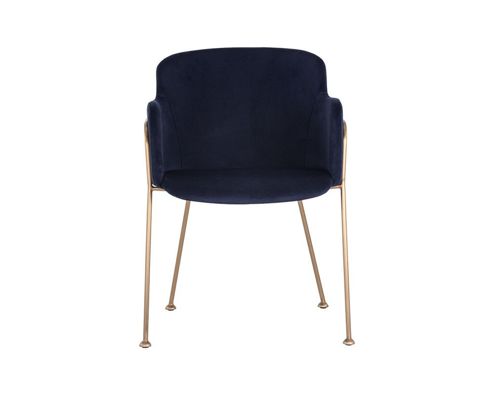 Odesa Dining Armchair - Abbington Navy