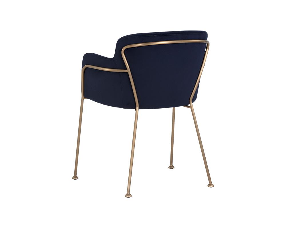 Odesa Dining Armchair - Abbington Navy