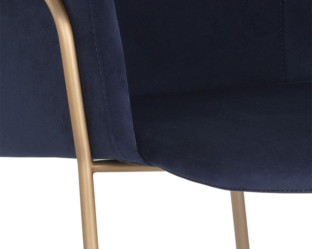 Odesa Dining Armchair - Abbington Navy