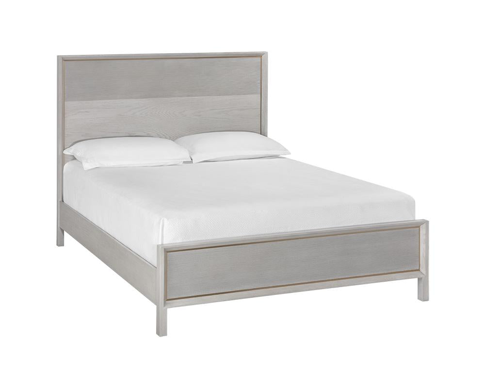 Cordoba Bed - Queen - Pearl River Grey