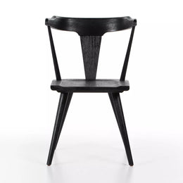 Ripley Dining Chair - Black Oak, No Cushion