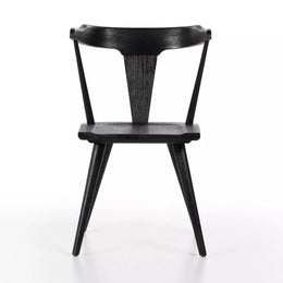 Ripley Dining Chair - Black Oak, No Cushion by Four Hands