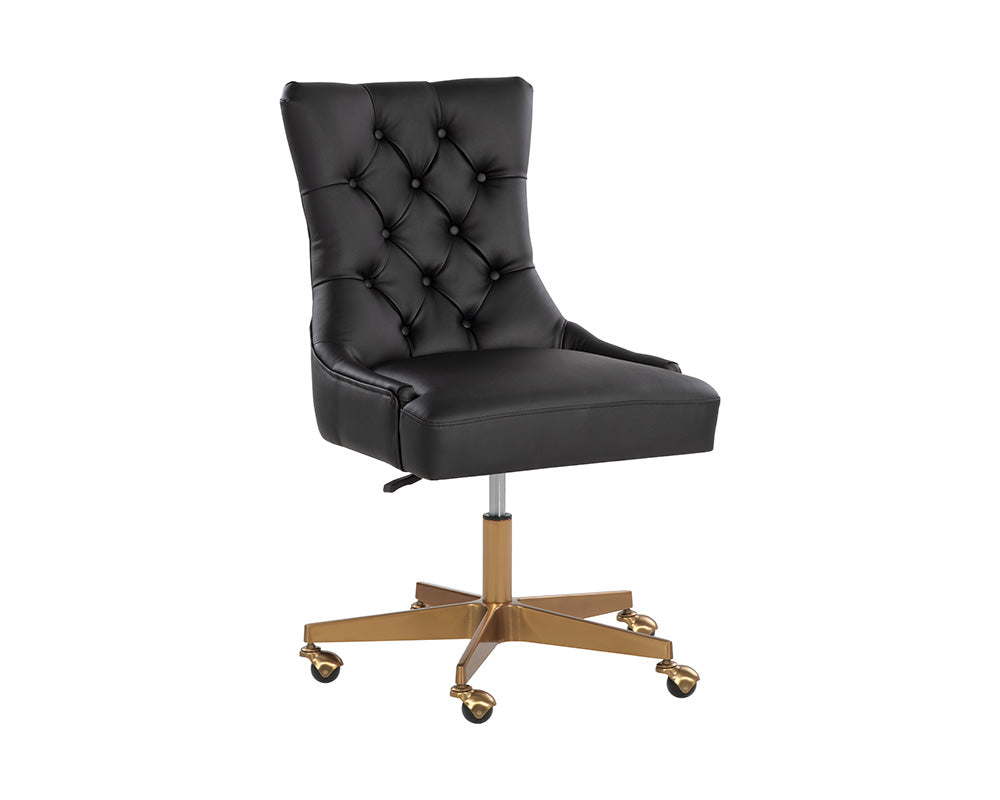 Delilah Office Chair - Dillon Black