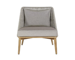 Andria Lounge Chair - Grey - Pallazo Taupe