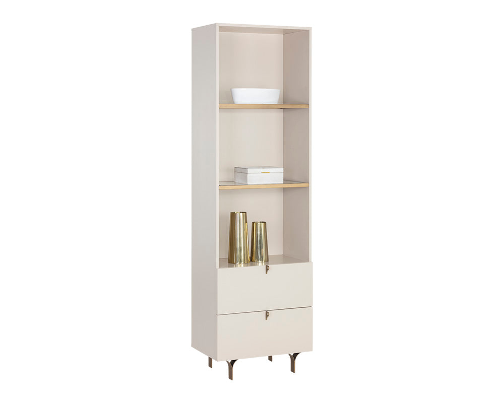 Celine Bookcase - Cream