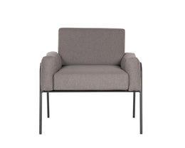 Granada Lounge Chair - Dark Grey - Copacabana Grey