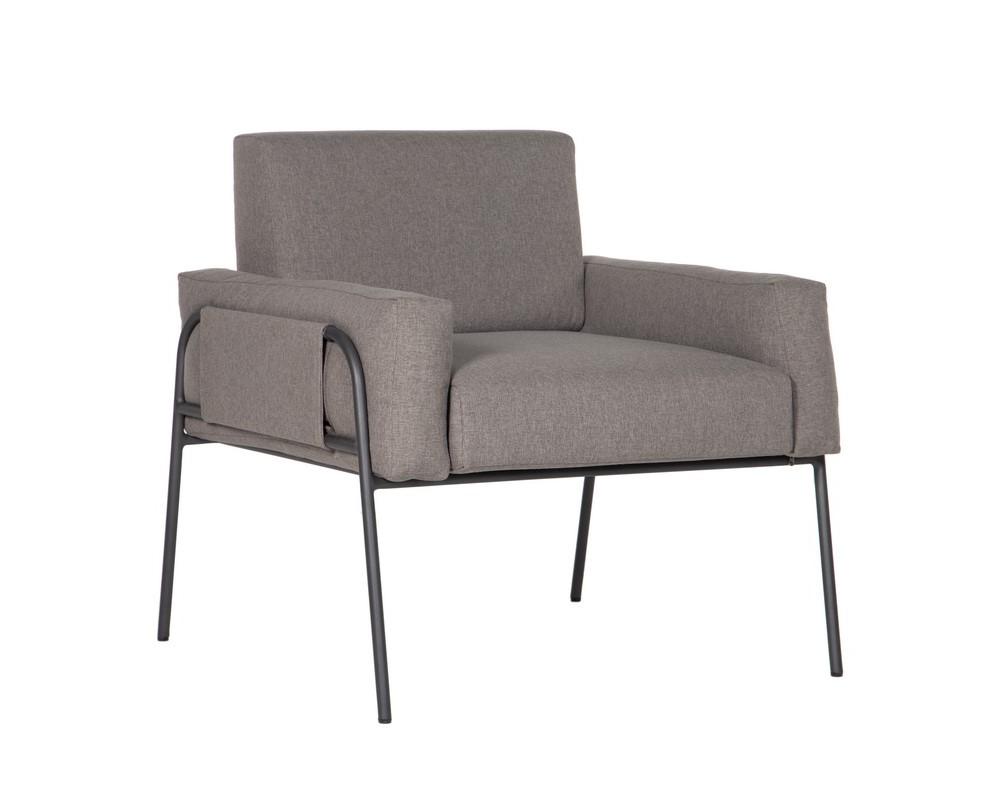 Granada Lounge Chair - Dark Grey - Copacabana Grey