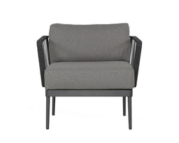 Catania Armchair - Dark Grey - Copacabana Grey