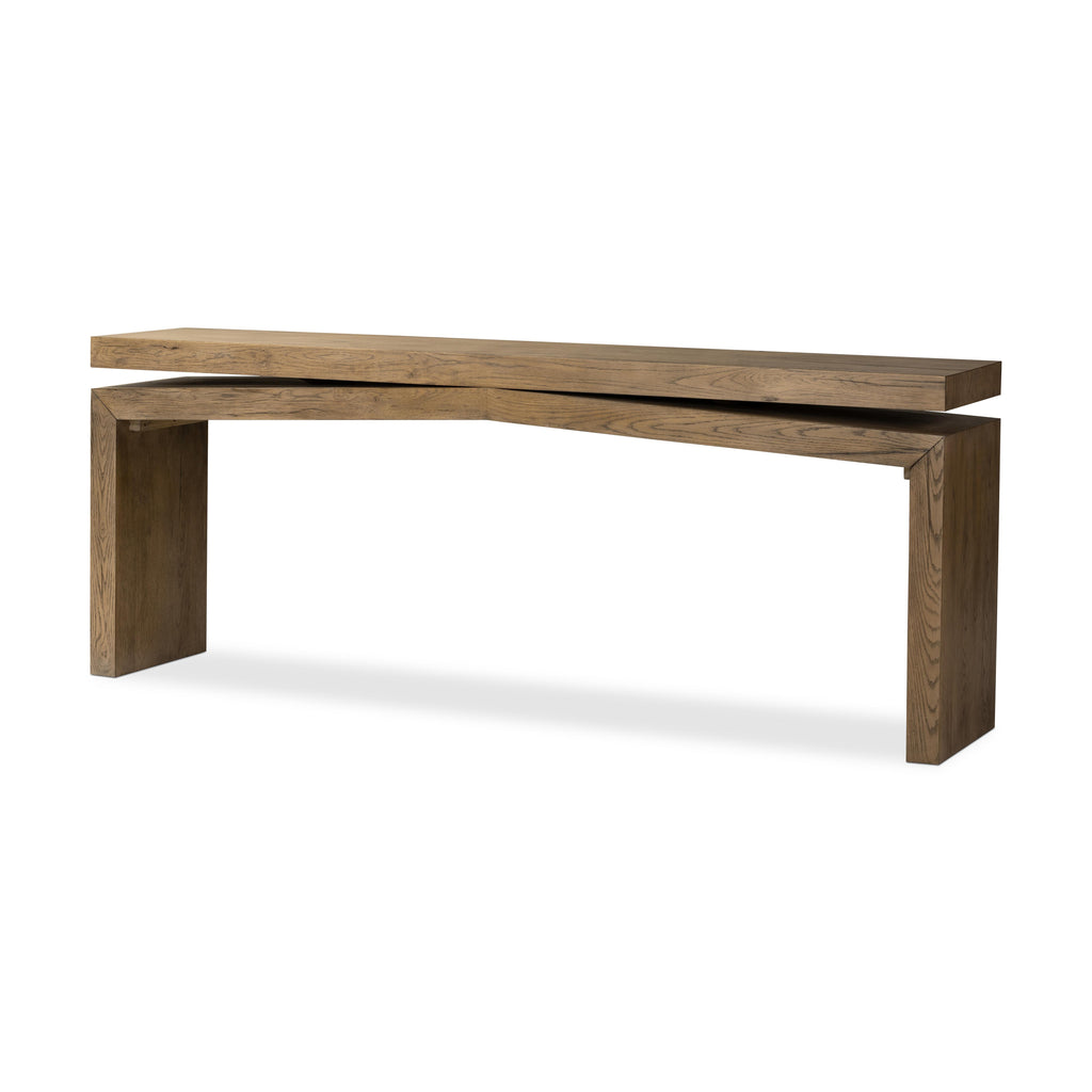 Matthes Console Table - Rustic Grey