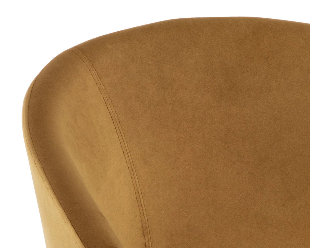 Thatcher Dining Armchair, Gold Sky