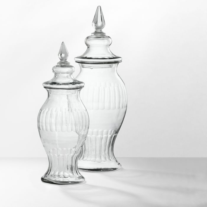 Vase Haubert Clear Glass