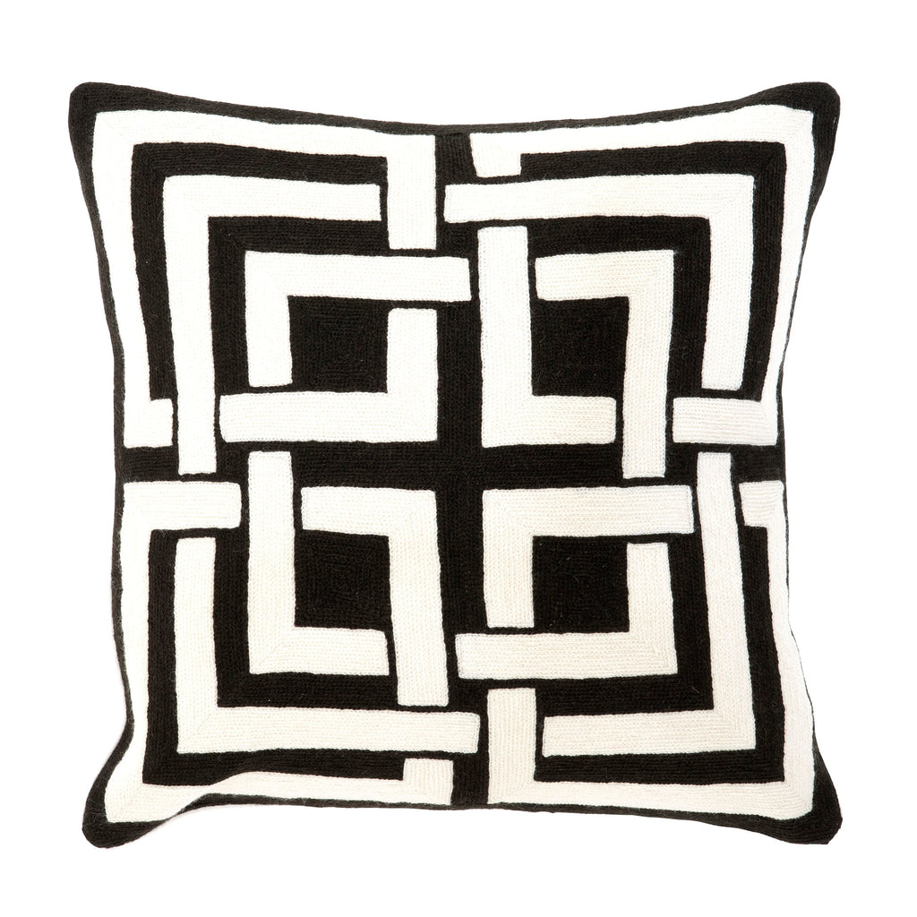 Pillow Blakes Black White