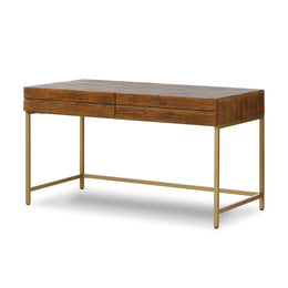 Tiller Desk - Brass